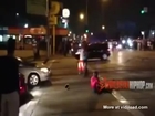 Girl gets hit by car, her man takes revenge