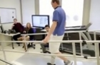 Man Walks with a Robotic Leg Controlled by His Brain
