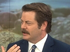 Nick Offerman: It takes 5 weeks to grow ’stache