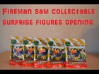 Fireman sam collectable figures 5x packs opening surprise's (HD)