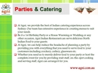 Parties & Catering: Indian Catering Sydney