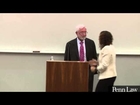 Hon. Jed S. Rakoff on financial crisis unnacountability at Penn Law's Distingushed Jurist Lecture
