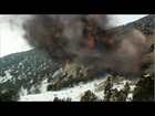 Meteor hits mountain in Logan, Utah - Blender 2.66 3D animation