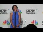Actress Keke Palmer speaks at 44th NAACP Image Awards 2013 Press Room