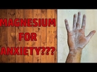 Best magnesium supplement for anxiety? | What is the best form of magnesium for anxiety?