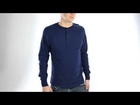 Hanes Henley T-Shirt - Cotton, Long Sleeve (For Men)