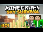 Let´s Play Minecraft-Sky Survival #01 [Deutsch] [HD+]
