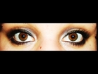 ❤ MAKEUP : Smoky Eyes Noir & Argent (yeux marrons)