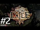 Let's Play Path of Exile (Co-Op) Part 2 - Meet Up And Adventure Time! (HD Gameplay)