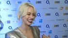 Kimberly Wyatt offers dance tips at the Silver Clef Awards