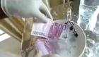 Cleaning Black defaced Currency Euro with The SSD SOLUTION & VECTROL PASTE - YouTube