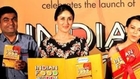 Bollywood actress Kareena Kapoor launched Rujuta Diwekar's DVD, 'Indian food Wisdom and Art of Eating Right', at Hotel Taj Lands End in Bandra, Mumbai, on Saturday evening. Kareena Kapoor interacted with the media and said: 