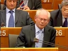 Who are you Mr President? Nigel Farage asks Van Rompuy